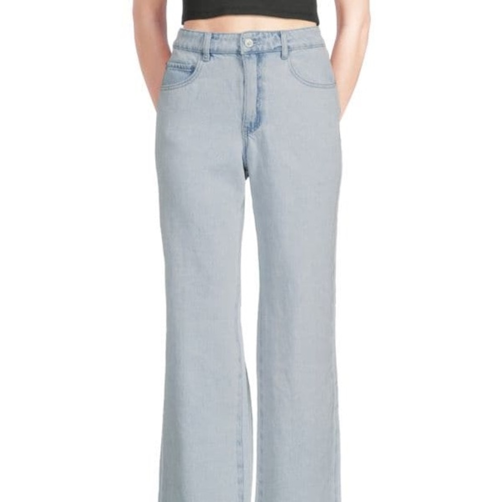 Revolve - WeWoreWhat Light Blue Relaxed Jeans